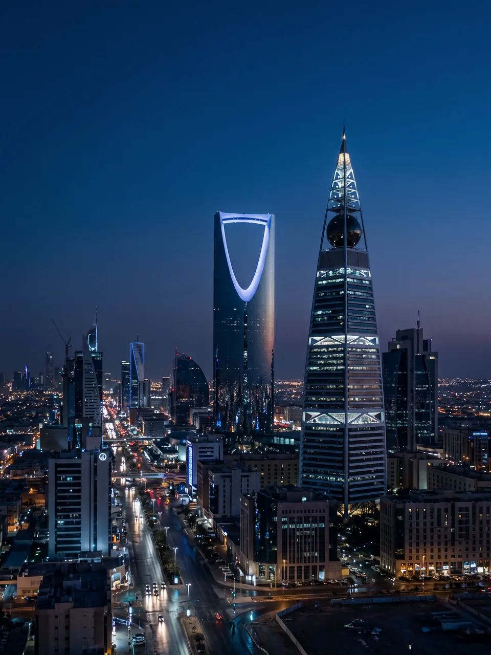 Riyadh skyline, Al Olaya business district